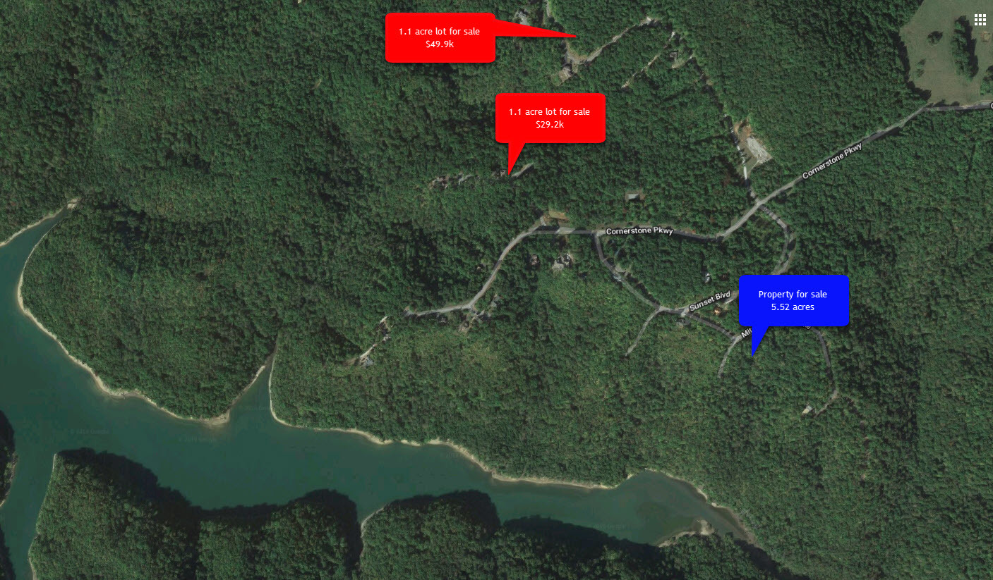5 ACRE LOT OVERLOOKING DALE HOLLOW LAKE - 50% OFF